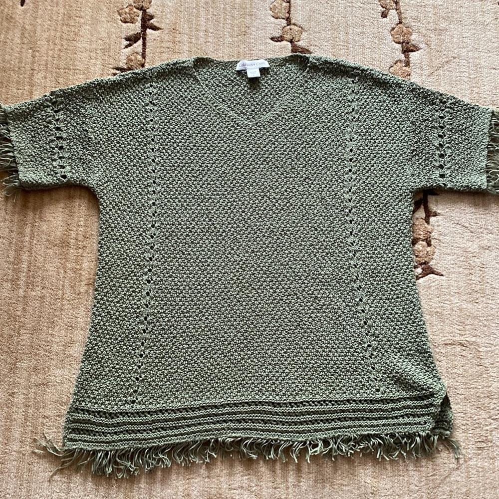 Woven t shirt woman’s small